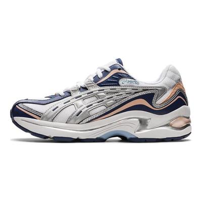 Gel-Preleus Retro Versátil Deportivo Malla Cuero Sintético Duradero Transpirable Corte Bajo Casual Zapatillas para Correr Mujer zapatillas 1202A061-101