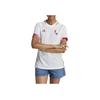 Adidas RBFA A Jersey 2022 Breathable Pullover Short Sleeve Football Shirt Women Tops HE6636