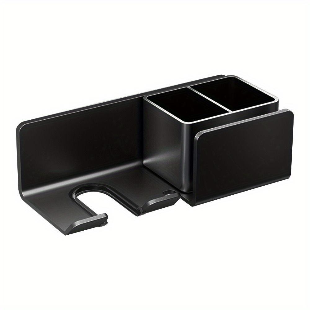 Držák fénu s úložným boxem Podpora fénu Organizér na fén Multifunkční stojan na holicí strojek a fén Stojan na žehličku na vlasy