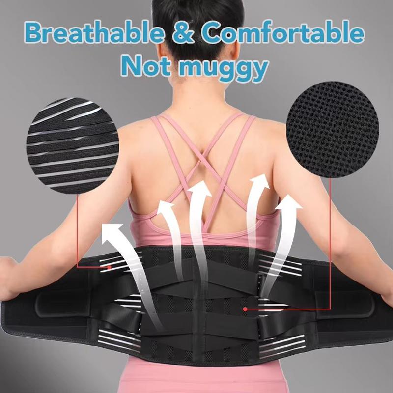 Adjustable Lumbar Back Support Belt Women Fitness Girdle Corset Straightens Spine Belly Body Shaper Compression Lumbar Support