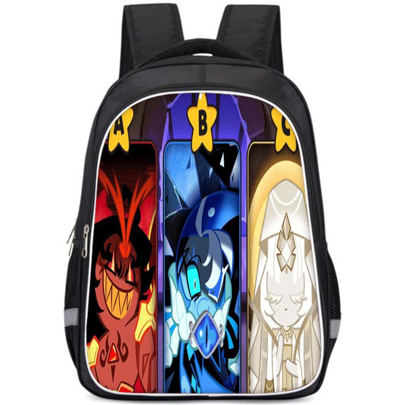 Backpack Cartoon Childrens With Cookierun Kingdom Print Design For Daily