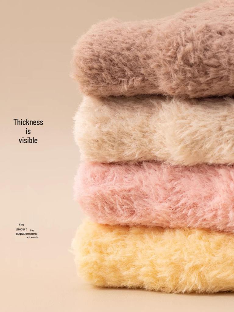 Autumn/Winter Non-Slip Thickened Floor Socks for Newborns - Warm, Soft and Comfortable.