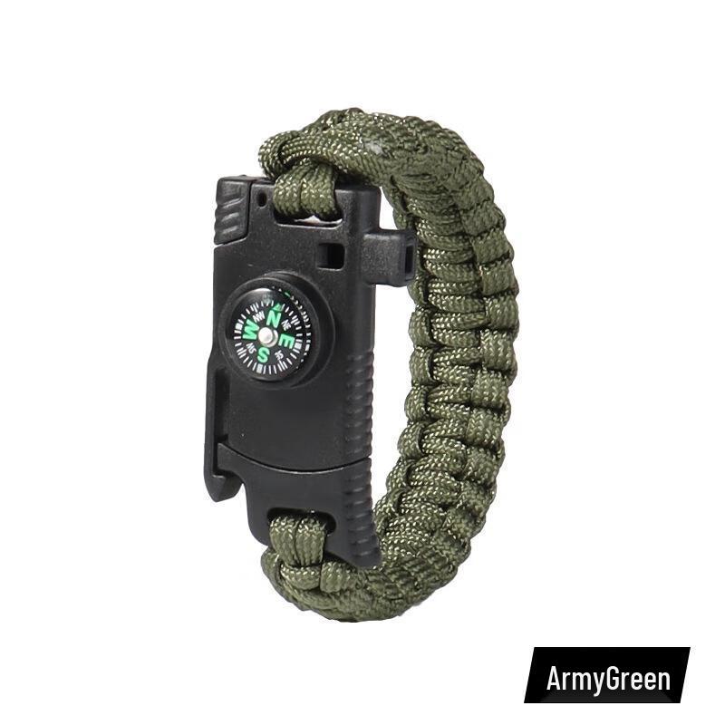 Soarer Outdoor Survival Paracord Armband met Vuurstarter