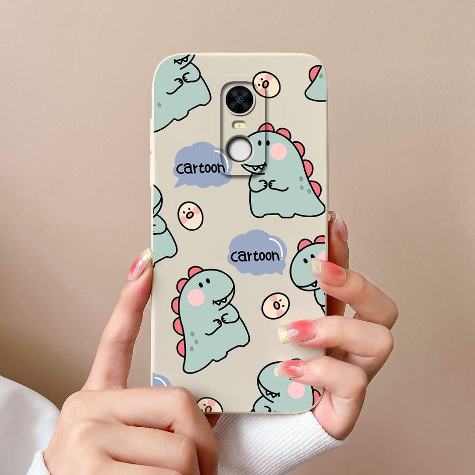 Hülle für Redmi Note 8 7 7S 9 9S 9T 10 10S 10T 5 K80 Pro Max Plus Freche Dinosaurier-Muster Weiches Silikon Premium Schutzhülle für Redmi Capa