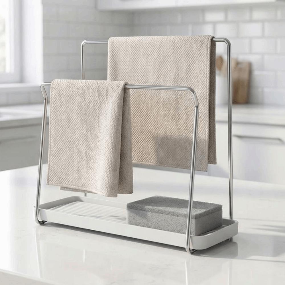 Modern Kitchen Sponge Stand Waterproof Bathroom Drain Rack  Kitchen Utensils