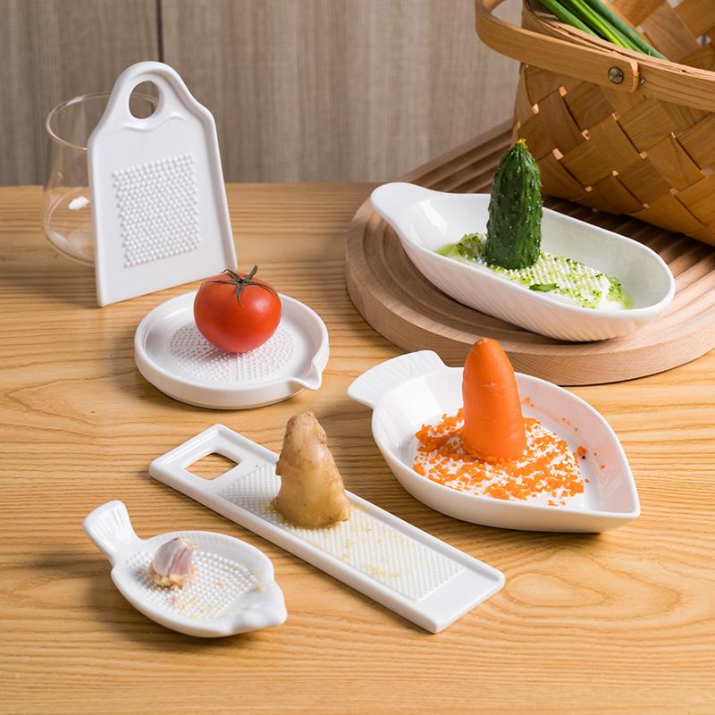 Japanese Ceramic Grinder Food and Vegetable Grinder Manual Garlic Grinder Kitchen Utensils Kitchen Decoration Kitchen Supplies