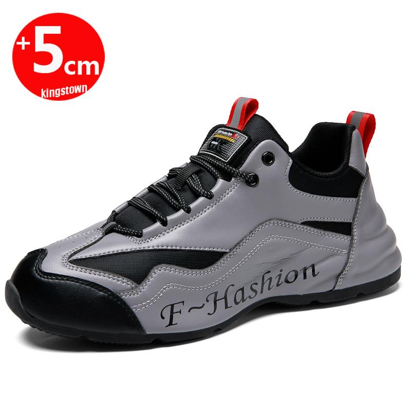 Sport Man Sneakers Men S Invisible Height Increasing Elevator Shoes Plus Size 39-44 40