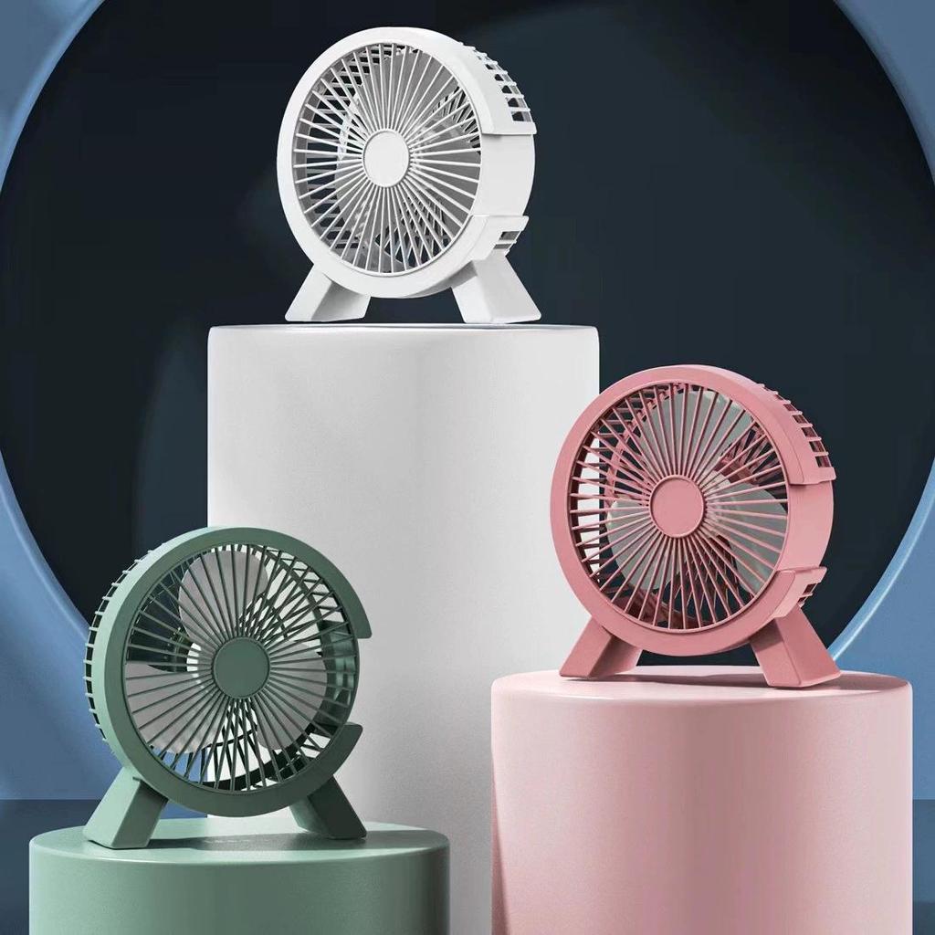 Ultra-Quiet Portable USB Mini Desktop Fan for Dorms and Offices