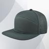 Baseball cap print embroidery hip hop flat brim laser mesh breathable sports cap