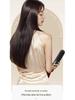 Portable Wireless Hair Straightening Comb with Negative Ions, No Damage, Mini Styling and Curling Tool