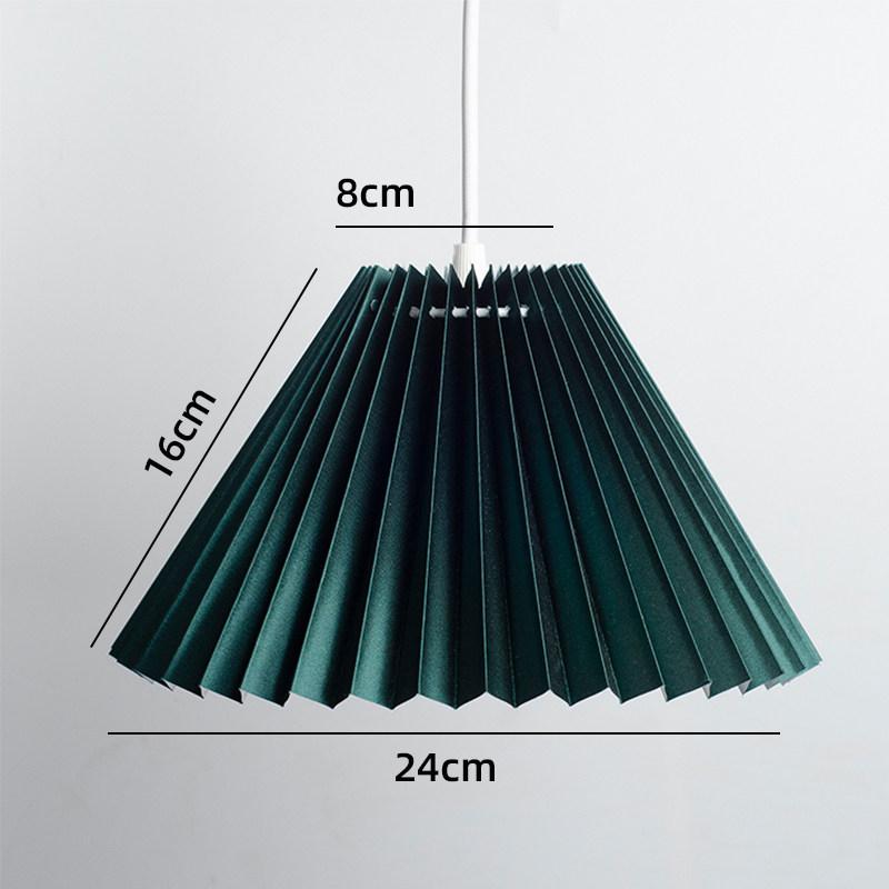 Nordic Origami Pendant Lights Lampshade Replacement Lamp Cover Downward Bulb Design Hanging Lamp Dining Room Kitchen Home Decor