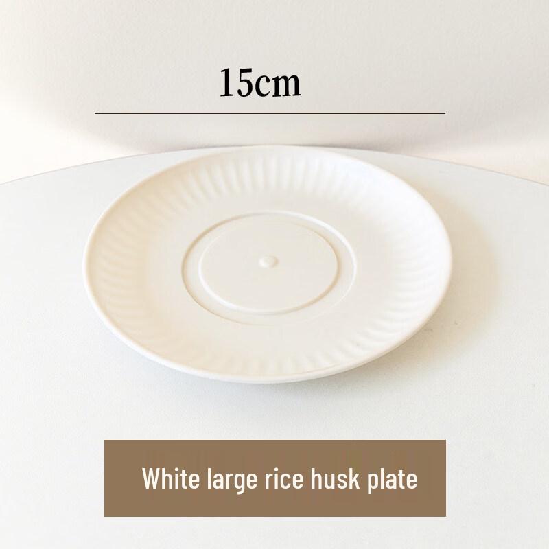Rice Husk Disposable Tableware Set