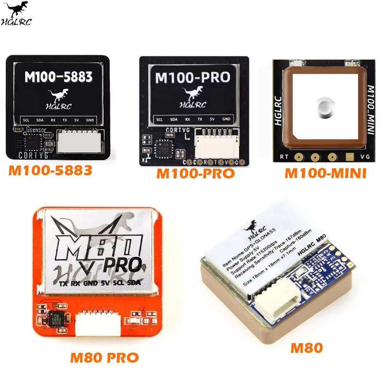 HGLRC M100-5883 GPS/ M100-PRO GPS / M100 MINI GPS /M80 PRO /M80 GPS for FPV Racing Drone Quadcopter Freestyle RC Drone Model