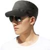 Siggi Work UV Suitable for and Outdoor Activities Dark Men's Cap, Protection, Breathable, Fishing, Mountaineering, Work, Golf, (XL, Gray)