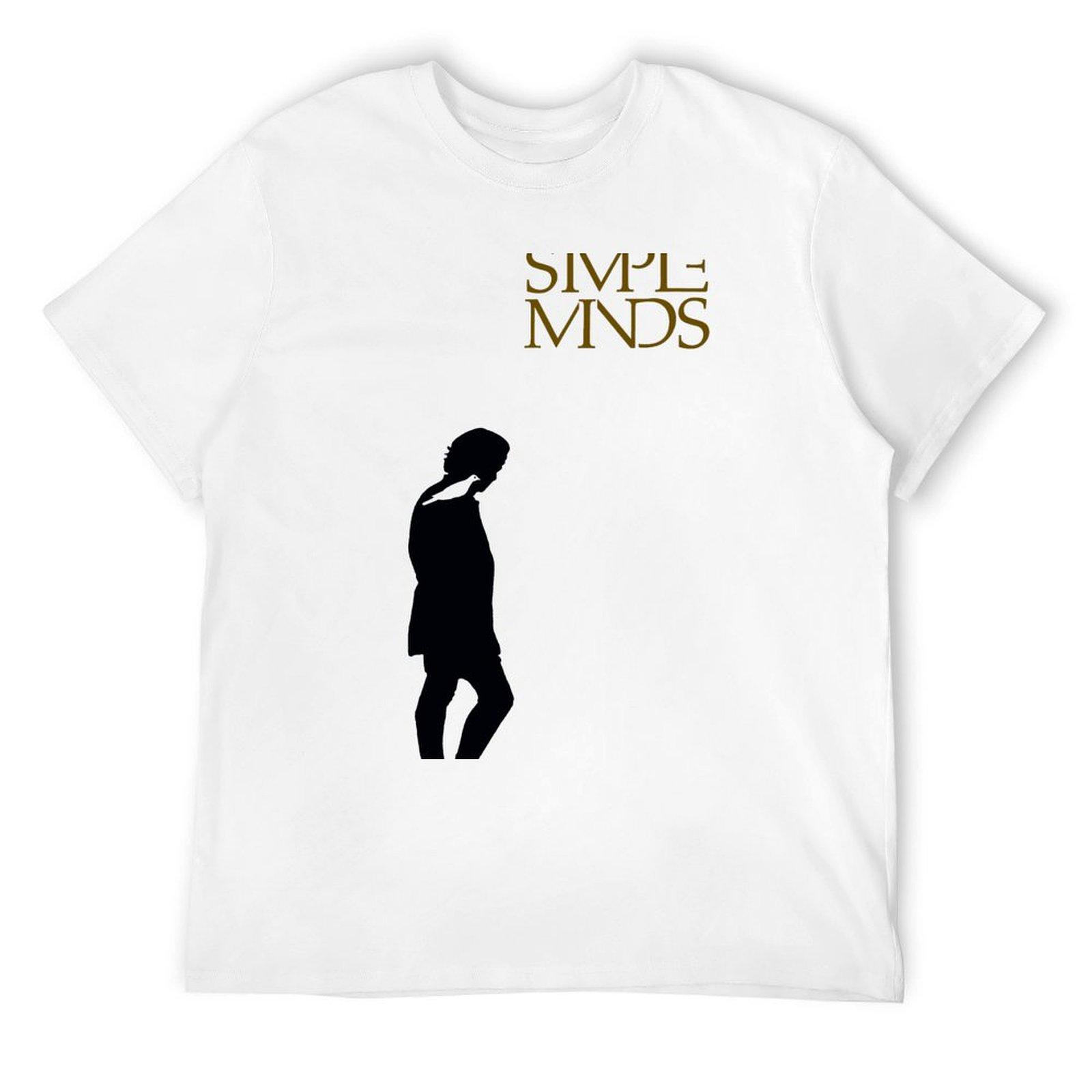 Simple Minds  Once Upon a Time Jim Kerr TShirt plus sizes graphic t shirts Unisex t shirt Unisexs cotton tshirt S