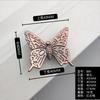 1 sztuka Vintage 3D Motyl Uchwyt do Szafki Retro Stop Cynku Gałki do Drzwi Szafki Kuchennej Szuflady Garderoby Meble Dekoracyjne