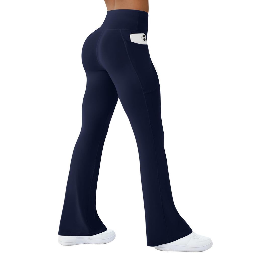 Vinter joggebukser for kvinner Ensfarget uformelle bukser for kvinner Joggebukser i fleece med brede ben og rette bukser