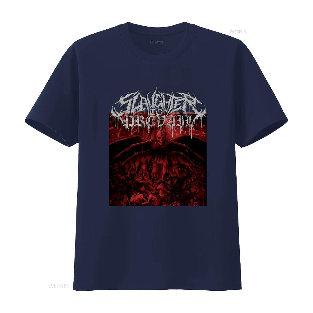 Slaughter to Prevail Heavy Metal Band Inspired T shirt Kostolom Skeleton for Rock Fans vintage Washed designer clothes Stylish