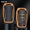 Tpu Car Flip Key Cover Case Shell Fob For Ssangyong Kyron 2 Sanka Actyon Korando Tivoli Rexton Keyless Protector Holder Keychain