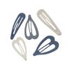 3Pcs Girl Hairpins Star Heart Geometry Design Matte Frosting Process Hair Clips BB Clip Versatile Hair Accessories