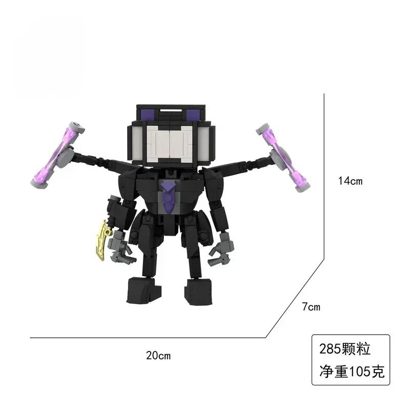 Titan ClockMan Upgrade Blocks TVman Mini Blocks Titan Dragon Drillman Titan Cameraman Building Dark Clock Man Blocks Mini Figure