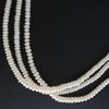 Baby pearl Necklace Pearl/Silver 55g Women Used