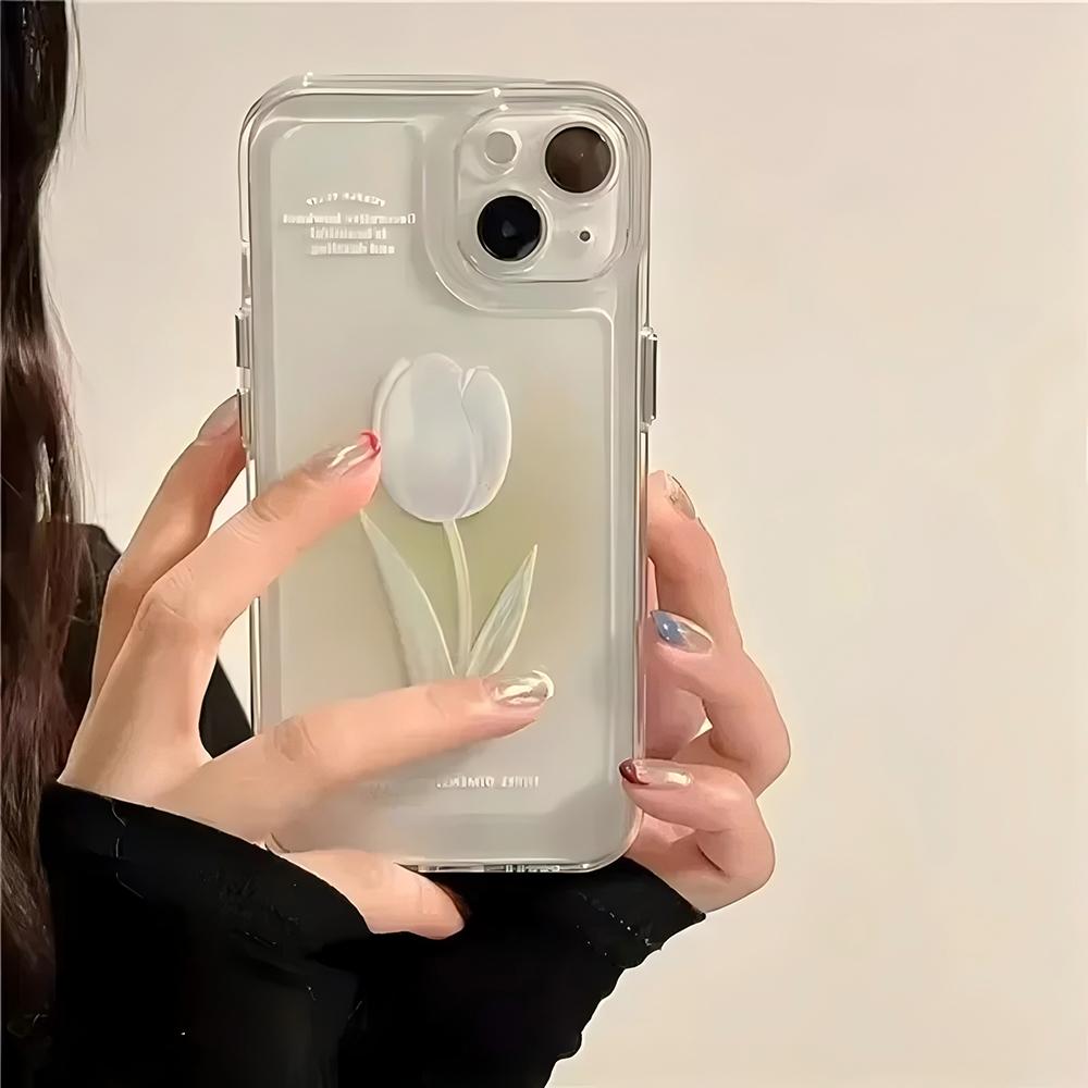 

Роскошный чехол-тюльпан для телефона Oppo Realme C63 C65 C67 C55 C53 C35 C33 C31 C30 C20 C21Y 12 11 10 9 9i 4G 5G Задняя крышка Realme C15 4G