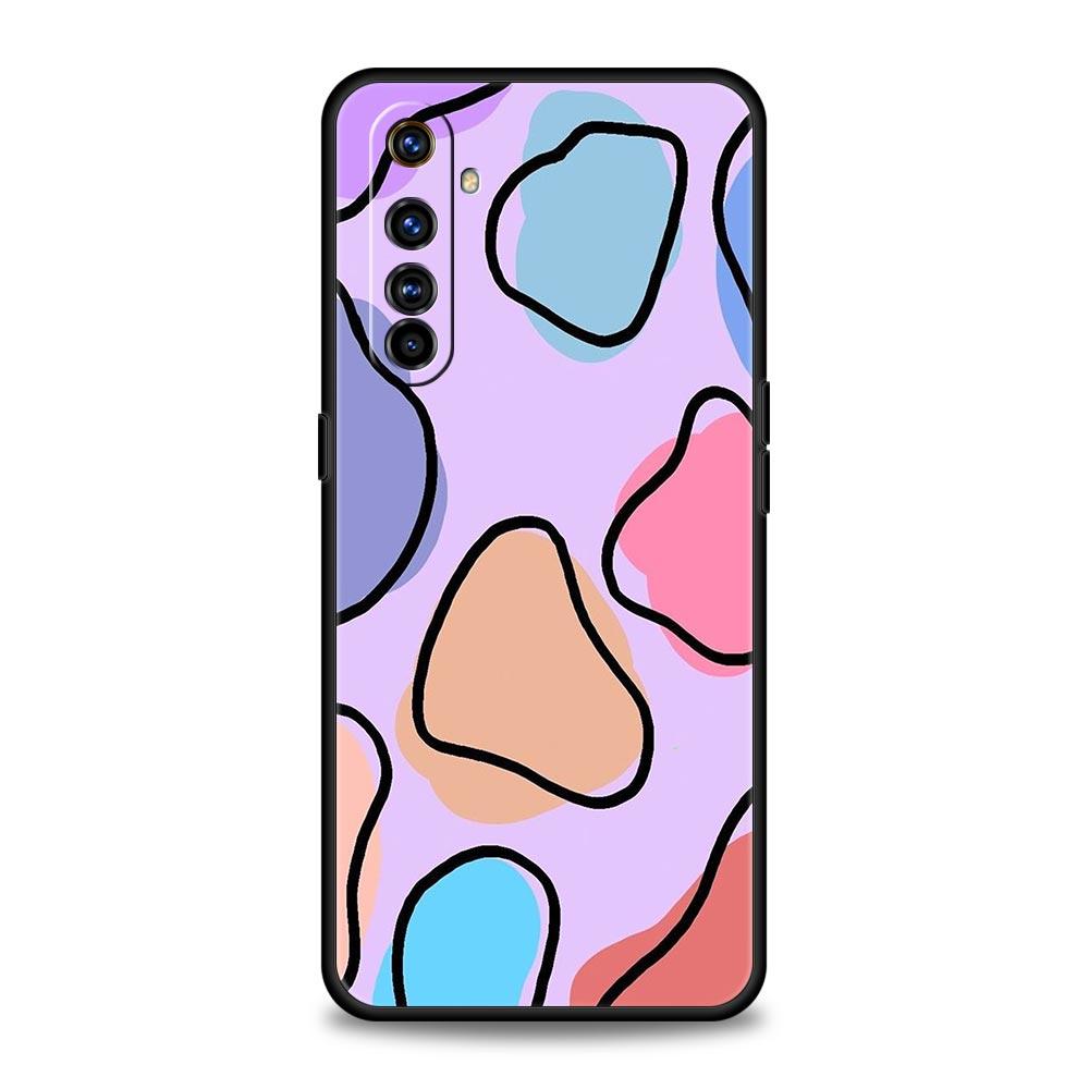 

Чехол Latte Love Coffee с цветным сердцем для Realme 12 11 10 9 8 5G 7 6 GT5 GT3 GT2 Pro Plus C21 C25 C35 GT Neo 2 3 3T 5 Realme 6