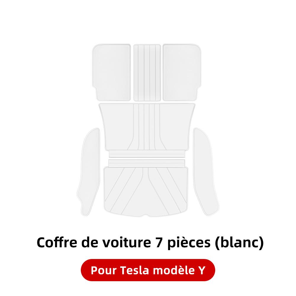 

YZ для Tesla Model Y кожаные коврики в багажник полностью водонепроницаемые нескользящие подкладки индивидуальный коврик для Tesla Model Y 2017-2025