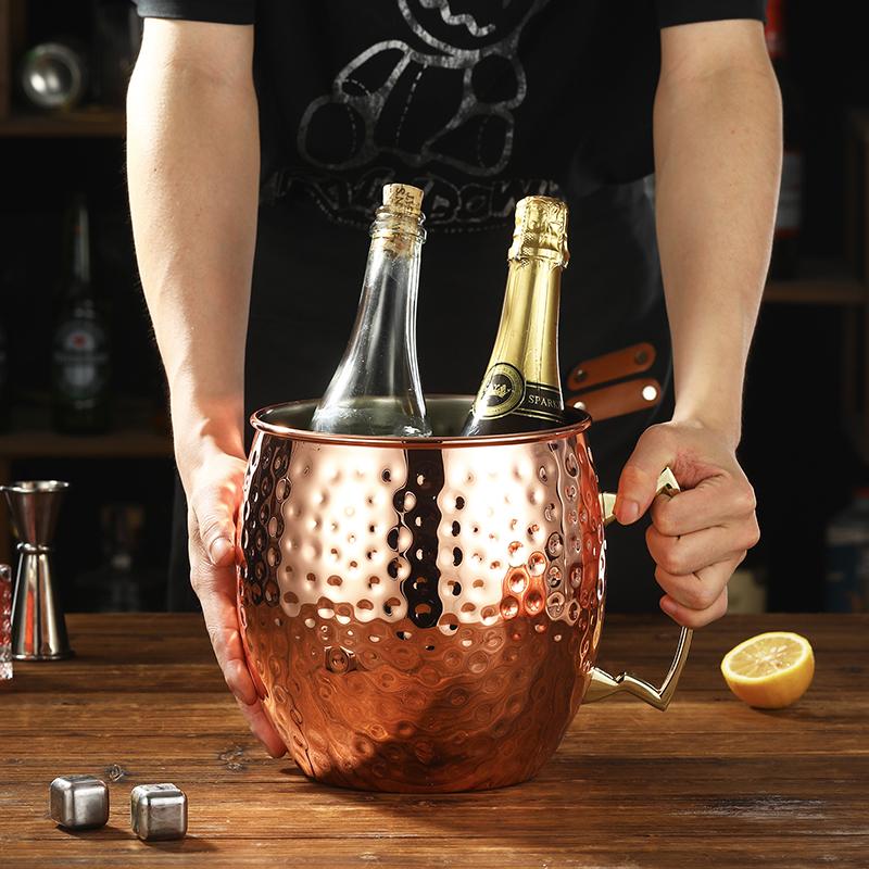 

Extra Large 5L Hammered Moscow Mule Mug Mega Mug Moscow Mule Ice Bucket Mug 5L