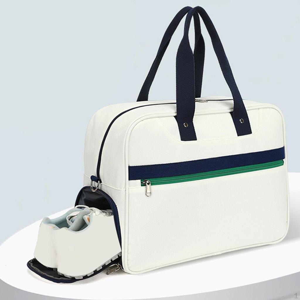 Sac de tennis sport bandoulière amovible fourre-tout sac à main léger portable
