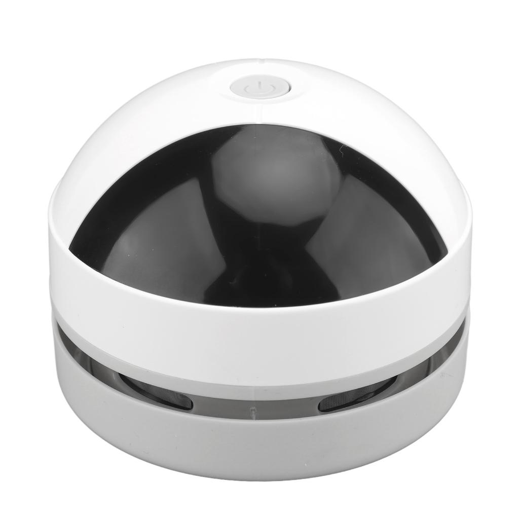 Desktop Vacuum Cleaner USB Charging Handheld Portable Small Table Dust Crumb Sweeper for Computer