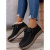 New Plus-size Women's Shoes Flat Elastic Strap Slippers Lazy People Pedal Casual Shoes
