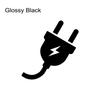 Creative Car Stickers Electric Plug Lightning Sign Vinyl Decal Personality Graphics Decal Auto Tunning Decoration Accessories