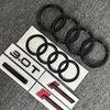 2026 7pcs/set For Audi A7 front and rear four-ring logo 2012-2018 Quattro 3.0T tail logo supercharged combined modified car sticker.