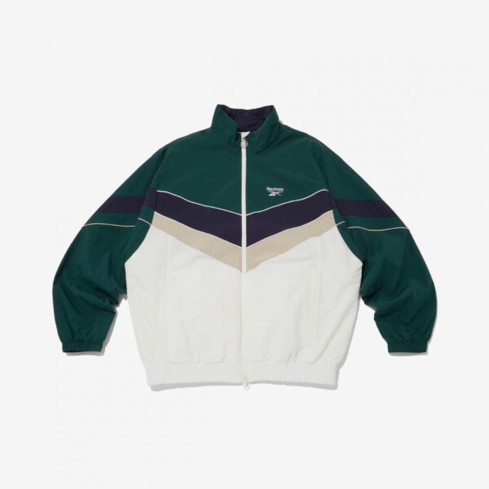 Reebok Ветровка Heritage Зеленая Белая Reju5fj14e2 painted/XL