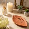 Yousheng 3D Printed Leaf Shaped Jewelry Tray, Ring Dish, Entryway Table Trays, Decorative Trinket Dish, Jewelry Organizer Tray for Rings