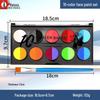 Multicolor Water-Soluble Face Paint Set for Stage, Halloween, and Kids' DIY Makeup
