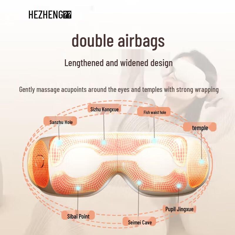 Hezheng HZ-QNA-7 Immersive Eye Massager CN plug (adapter included)