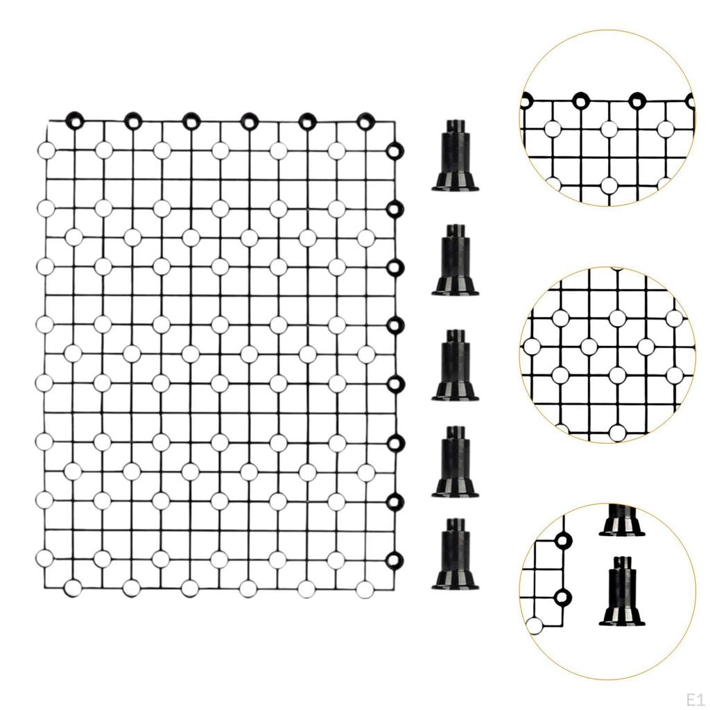 Isolierplatte für Aquarien, Trennwand für den Boden von Aquarien, Trenner, Sand- und Kiesfilter, Zubehör, Aquarium