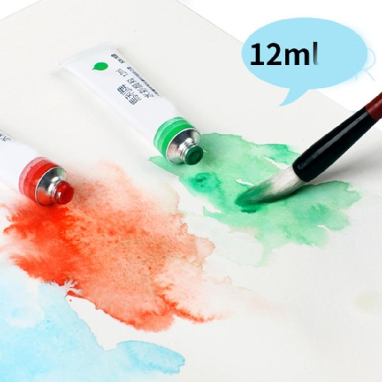 Professional Watercolor Pigment Tubes 12/18/24/36 Color Watercolor Paint (12ml/Tube) for Children Student Art Painting