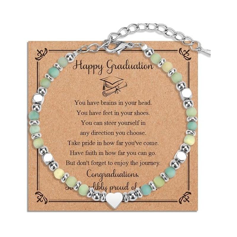 JYL TS Bracelet Adjustable Lobster Clasp Heart Pendant Enhances Relationship Luck