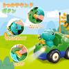 KaeKid RC Dinosaur Toy Car for Boys, Ages 2-3, Electric RC Remote Control Car with LED Lights and Music, Popular for Kids, Ages 2, 3, 4, and 5,