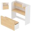 Children's Desk and Chair, 5-in-1, Ages 3-8, White