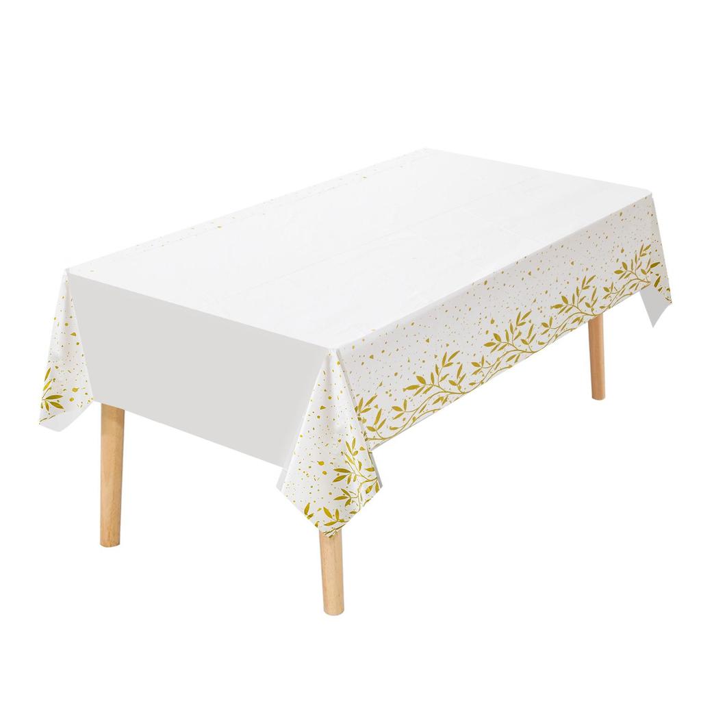 Disposable PEVA Cartoon Balloon Tablecloth - Oil-Proof, Thickened for Birthdays & Kindergarten Parties