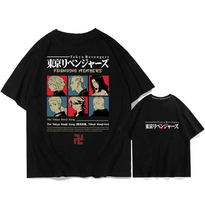 Tokyo Revengers Anime Manga Sports T-Shirt Tee 100% Cotton Cotton Unisex 2XL