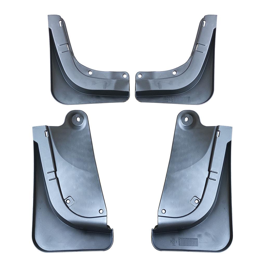 Soft Mud Flaps For Tesla Model Y 2019-2024 Accessories TPE Mudguards Original Design Fender Anti-Snow Anti-Sand Guard Protector