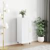 Vidaxl Cabinet, White, 34.5X34X90 Cm, Wood-Based Material