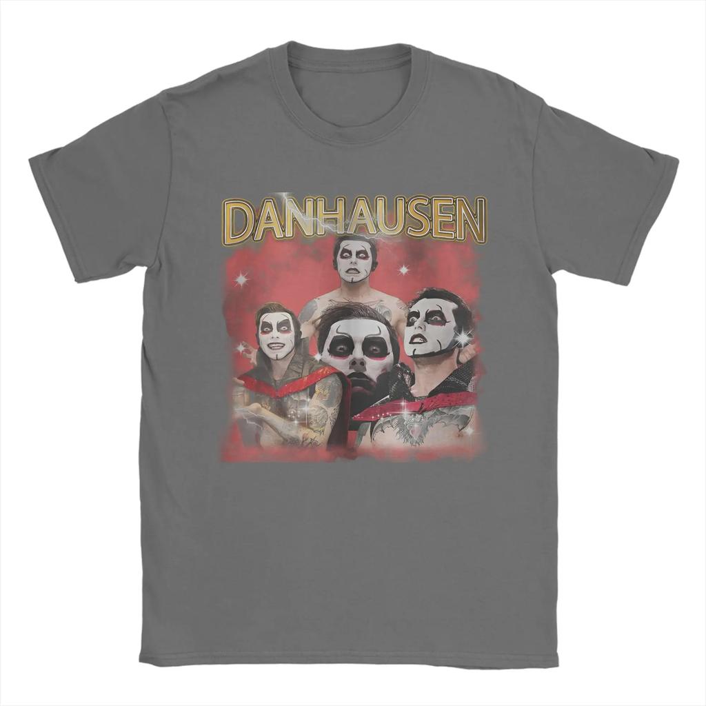 Men T-Shirts Danhausen Wrestler Wrestling Very Nice Very Evil Vintage Cotton Tees Short Sleeve T Shirt Round Neck Tops Plus Size