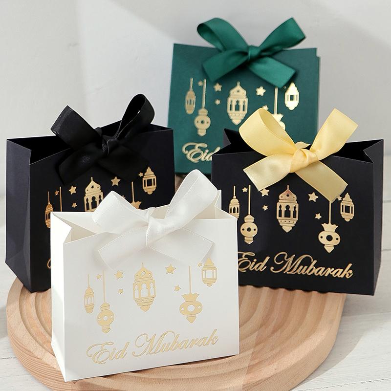 Ramadan Gifts Bags Eid Mubarak Candy Bags Islamic Muslim Gifts Packaging Supplies Ramadan Decorations 2026